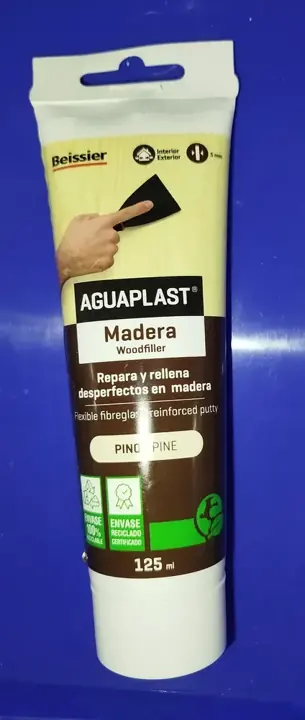 Foto de comprador de Masilla Para Madera Color Pino 125ml Acabado Mate Uso Interior Exterior 4