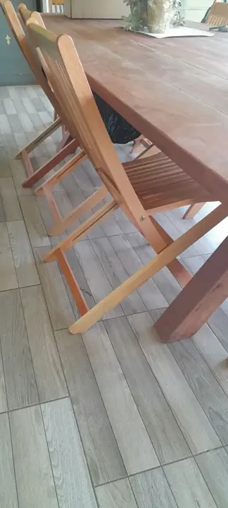 Foto de comprador de Silla Plegable Madera Eucalipto Apto Exterior 3