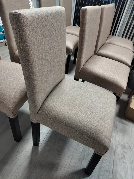 Foto de comprador de Silla Tela Chenille x2 Comedor Madera Moderna Antimanchas 1