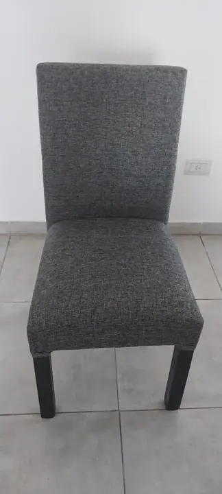 Foto de comprador de Silla Tela Chenille x2 Comedor Madera Moderna Antimanchas 5