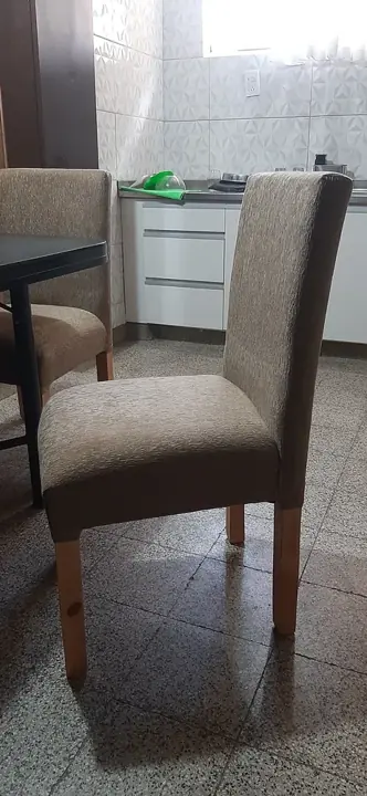 Foto de comprador de Silla Vestida Tela Chenille Suave x2 CEDISENO 3