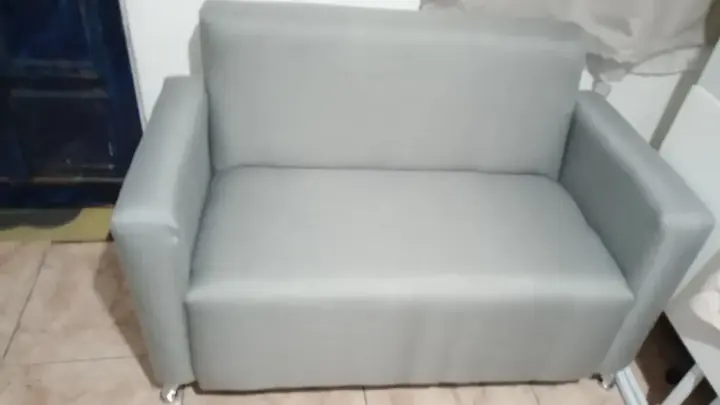 Foto de comprador de Sillon Moderno de 2 Cuerpos Tapizado en Lino 6