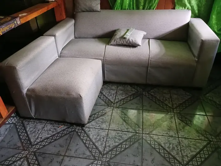 Foto de comprador de Sofa Esquinero de 3 Cuerpos Chenille Antidesgarro 6