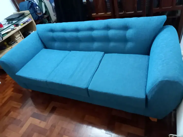 Foto de comprador de Sillon Oval de 3 Cuerpos en Chenille Antidesgarro 2