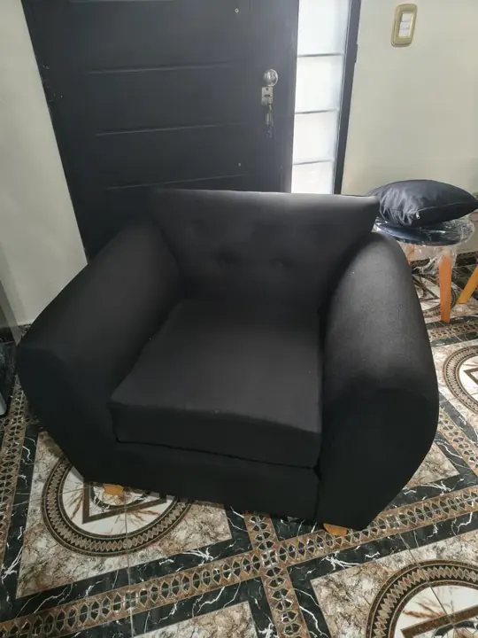 Foto de comprador de Sillon Oval de 3 Cuerpos en Chenille Antidesgarro 6