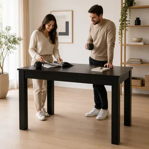 Mesa Eco Laqueada 140x80 cm Living Style — estilo nordico