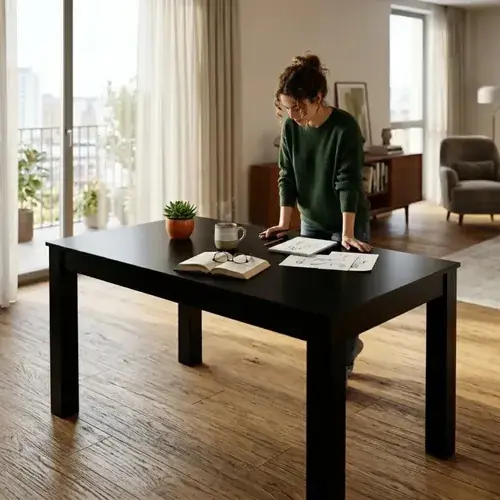 Mesa Eco Laqueada — angulo alternativo
