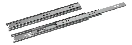 Corredera telescopica Ducasse 50 cm zinc plata — 25 kg