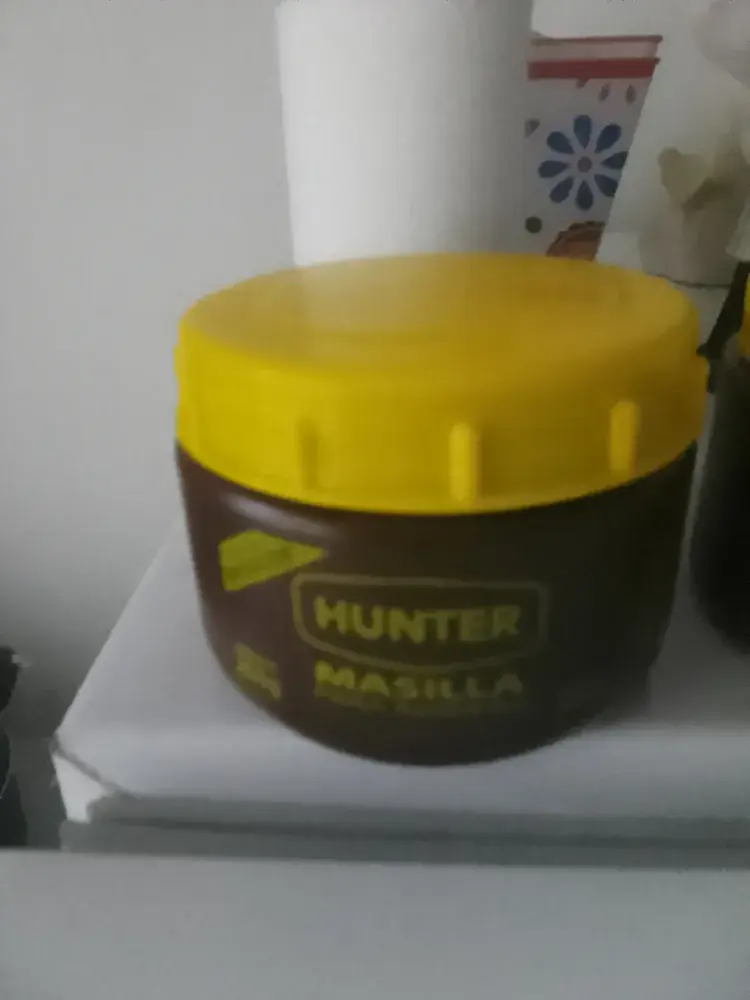 Masilla Hunter 500g — resultado en superficie