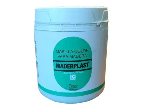 Masilla Maderplast base acuosa 1 kilo — reseña completa Argentina 2026