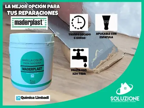Masilla Maderplast 1kg — información adicional