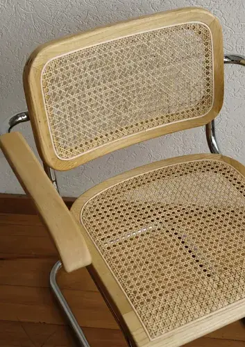 Cesca Natural InCanto — ambientación comedor retro vintage