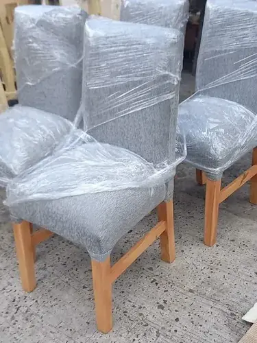 Silla Cima Chenille — detalle patas