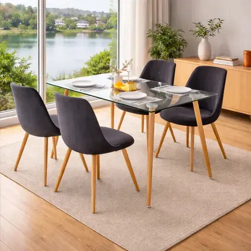 Silla Tess — vista lateral, altura 85 cm