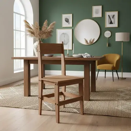 Sillas baratas para comedor de madera — Santa Madera