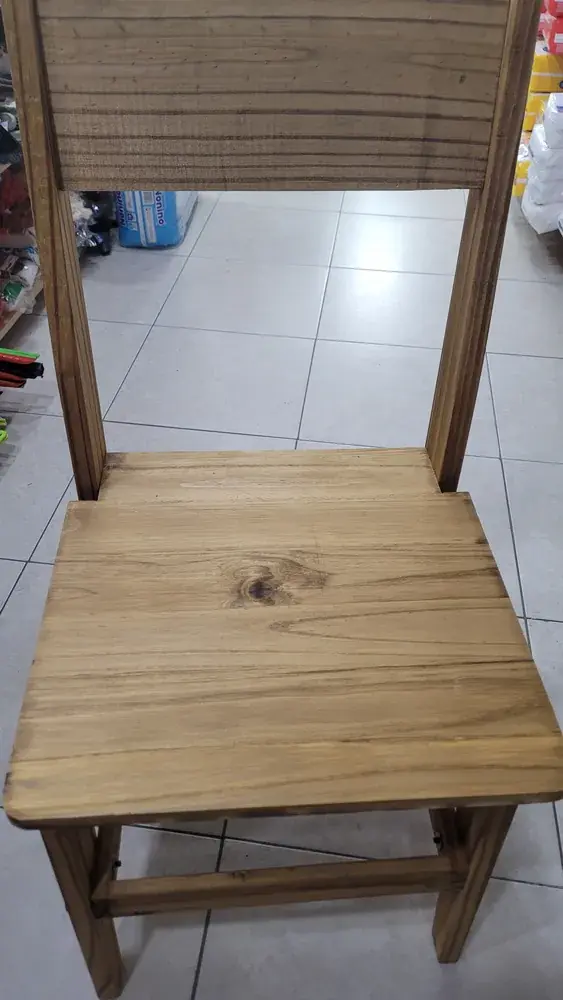 Silla Sajo Ñandú C detalle terminación madera