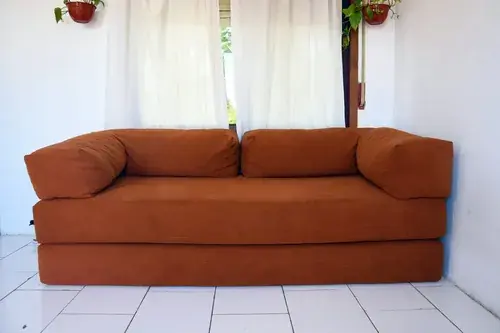 Sillon cama Teddy 3 cuerpos — angulo lateral
