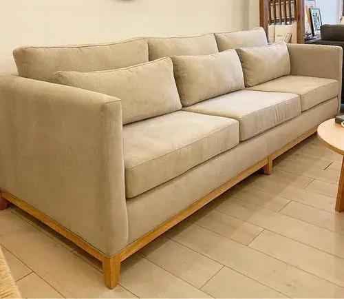 Sillón 3 cuerpos chenille premium 200 cm Dadaa
