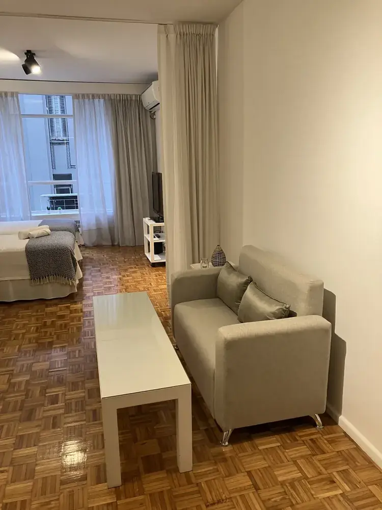 Sillon Stocco Eco lino — detalle de tapizado